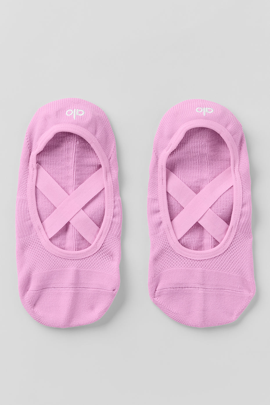 Women's Pivot Barre Sock - Candy Heart Pink