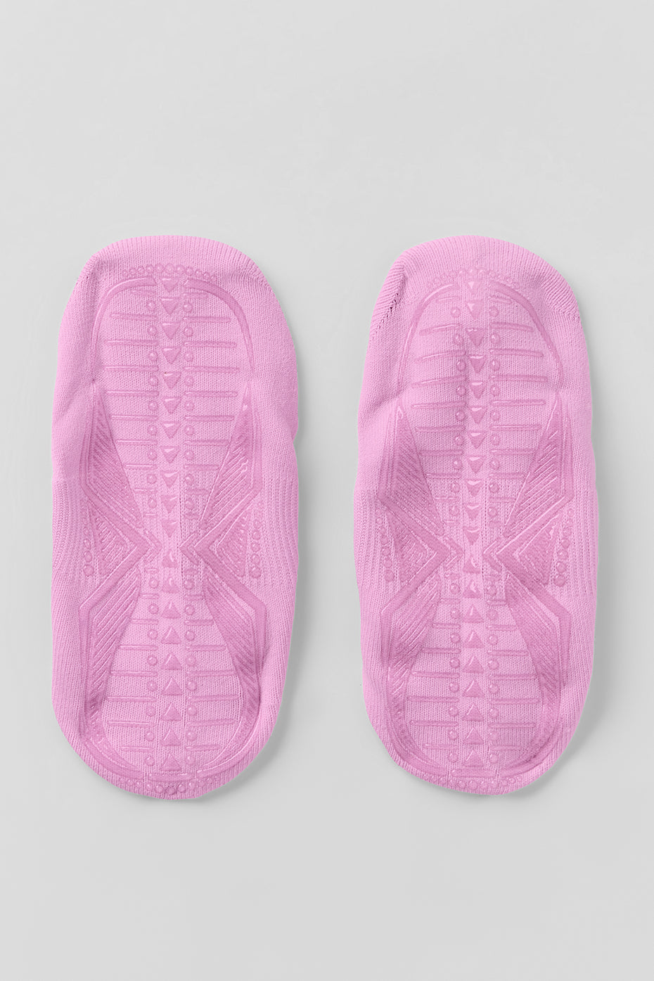 Women's Pivot Barre Sock - Candy Heart Pink