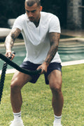ALO Vapor Crewneck Short Sleeve - White