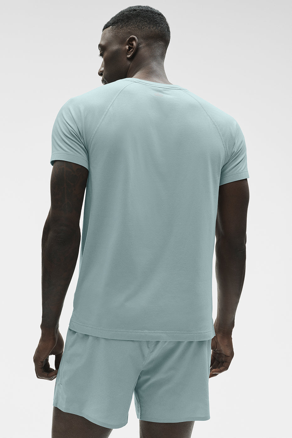 ALO Vapor Crewneck Short Sleeve - Desert Sage