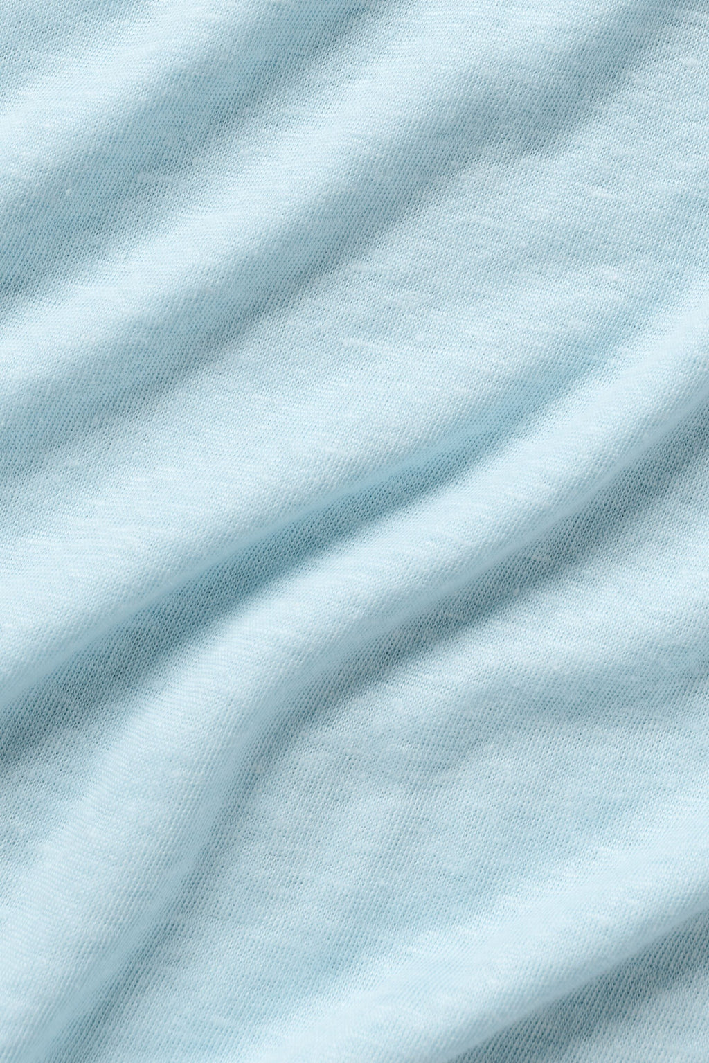 Linen Jersey Coastal Short Sleeve Tee - Seaside Blue