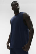 Conquer Muscle Tank - Navy