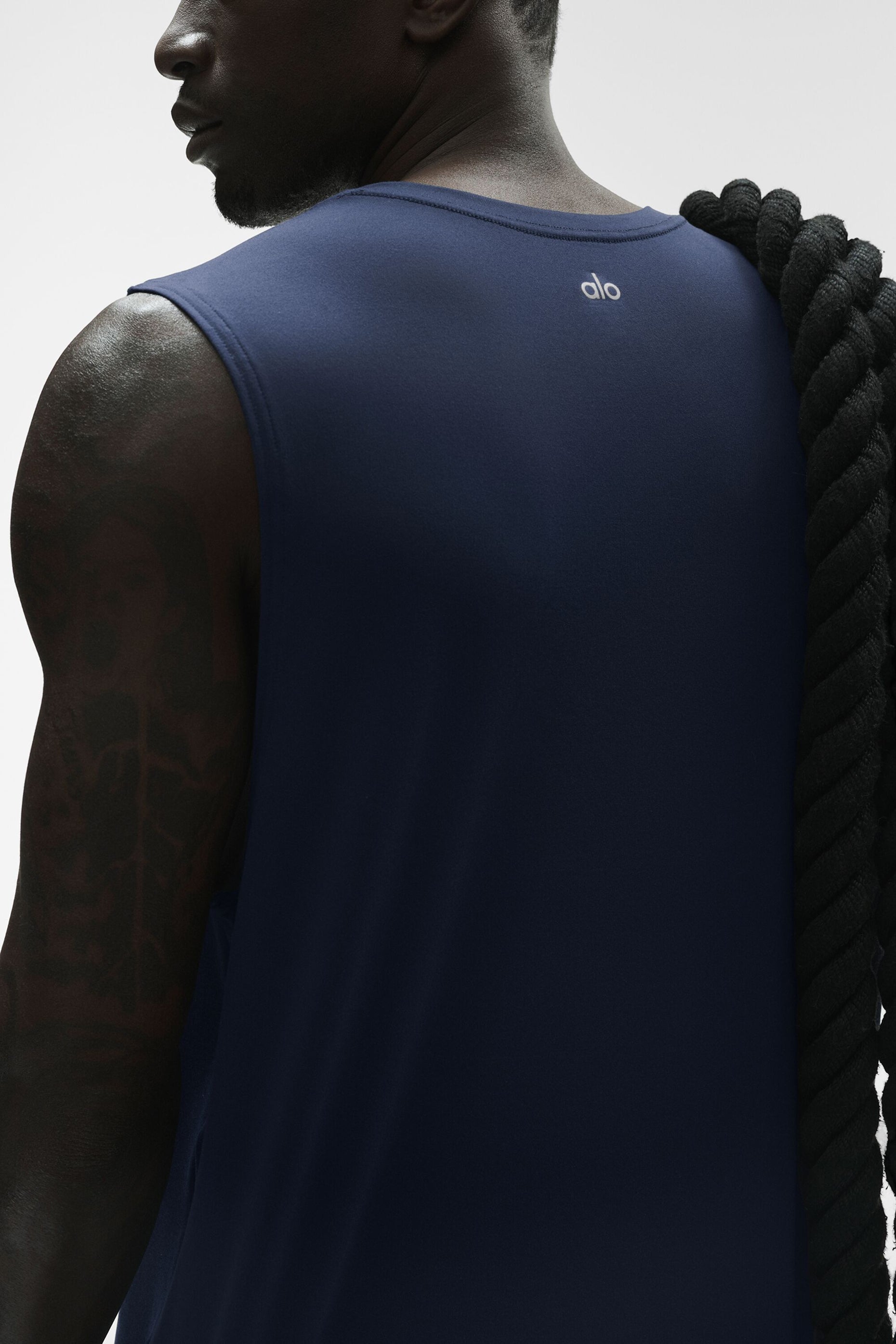 Conquer Muscle Tank - Navy