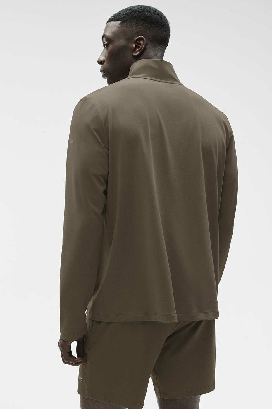 Conquer 1/4 Zip Reform Long Sleeve - Olive Tree