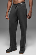 Scholar Straight Leg Sweatpant - Anthracite