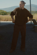 Double Take Straight Leg Pant - Espresso