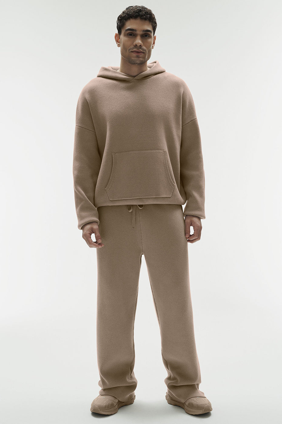 Scholar Hooded Sweater - Gravel