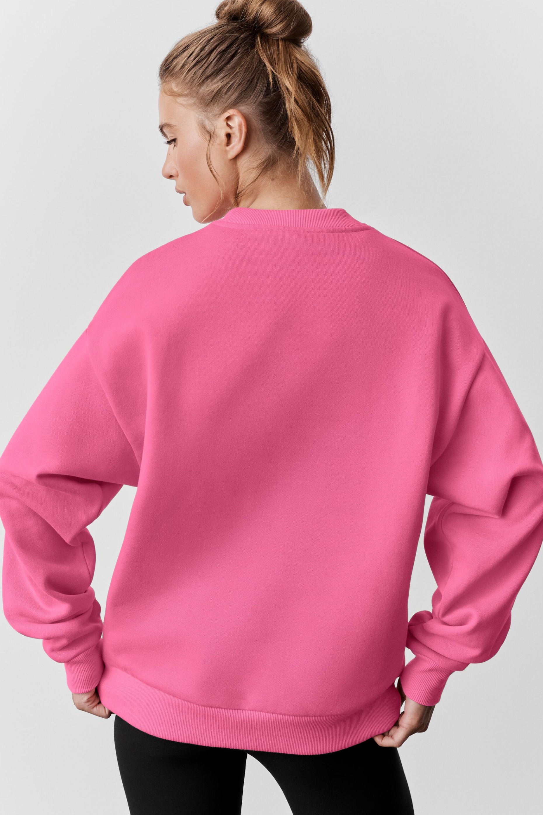 Accolade Crew Neck Pullover - Paradise Pink