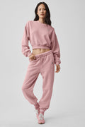 Accolade Sweatpant - Vintage Pink