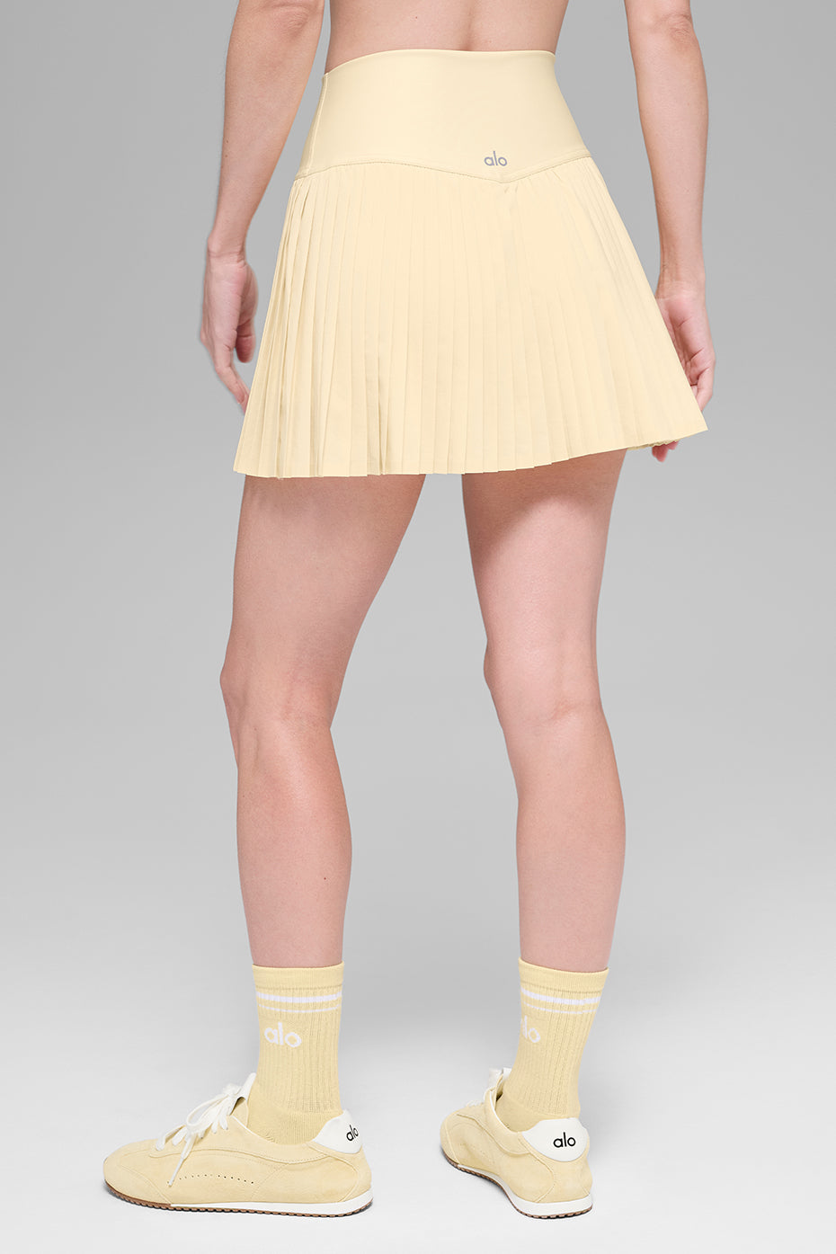 Grand Slam Tennis Skirt - Candlelight Yellow