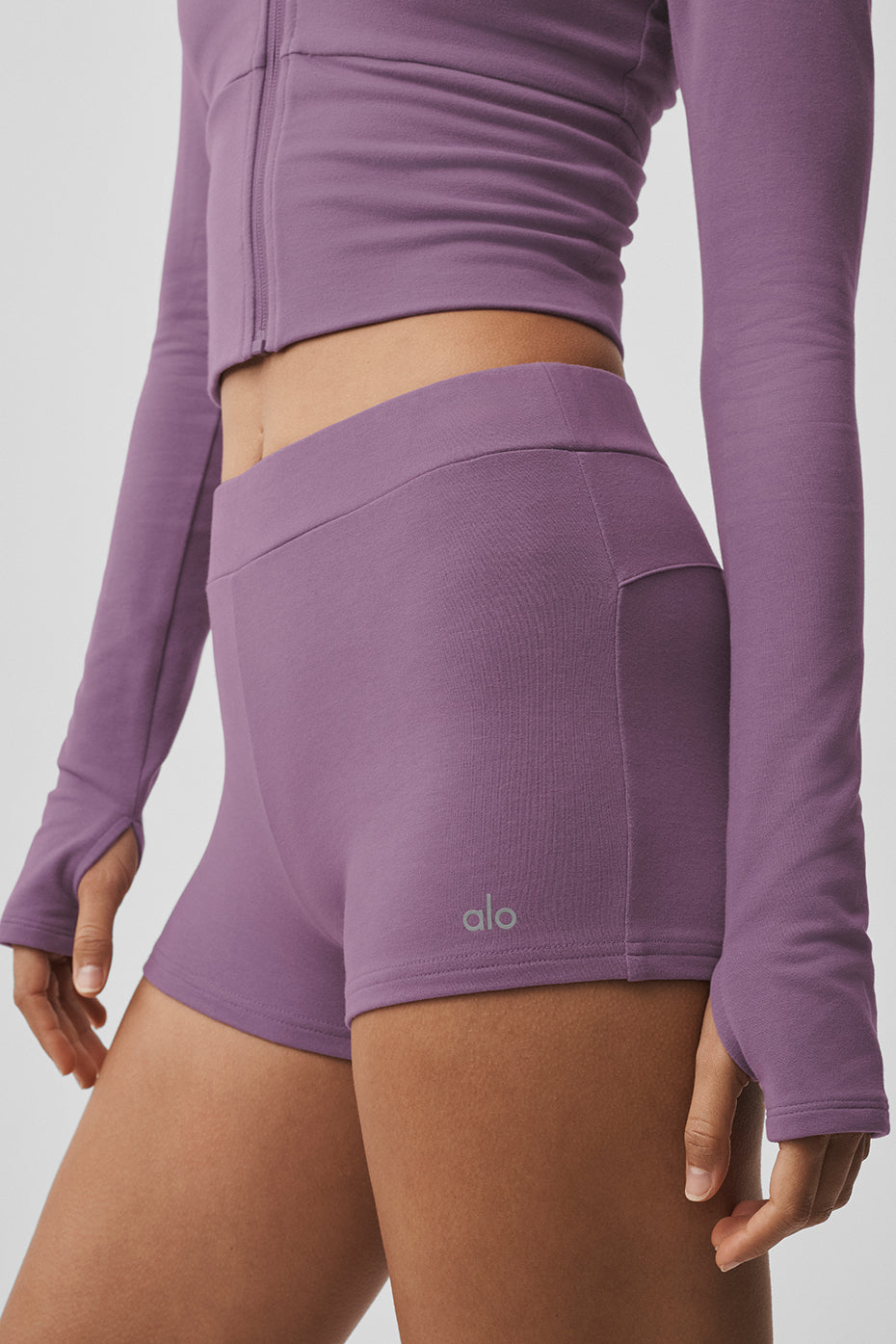 Sway My Way Micro Short - Plum Kiss